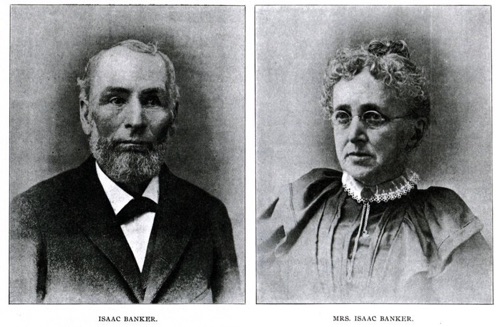 Mr. & Mrs. Isaac Banker from page 1453 of Portrait and Biographical Record of Orange County. 1895 chs-005884